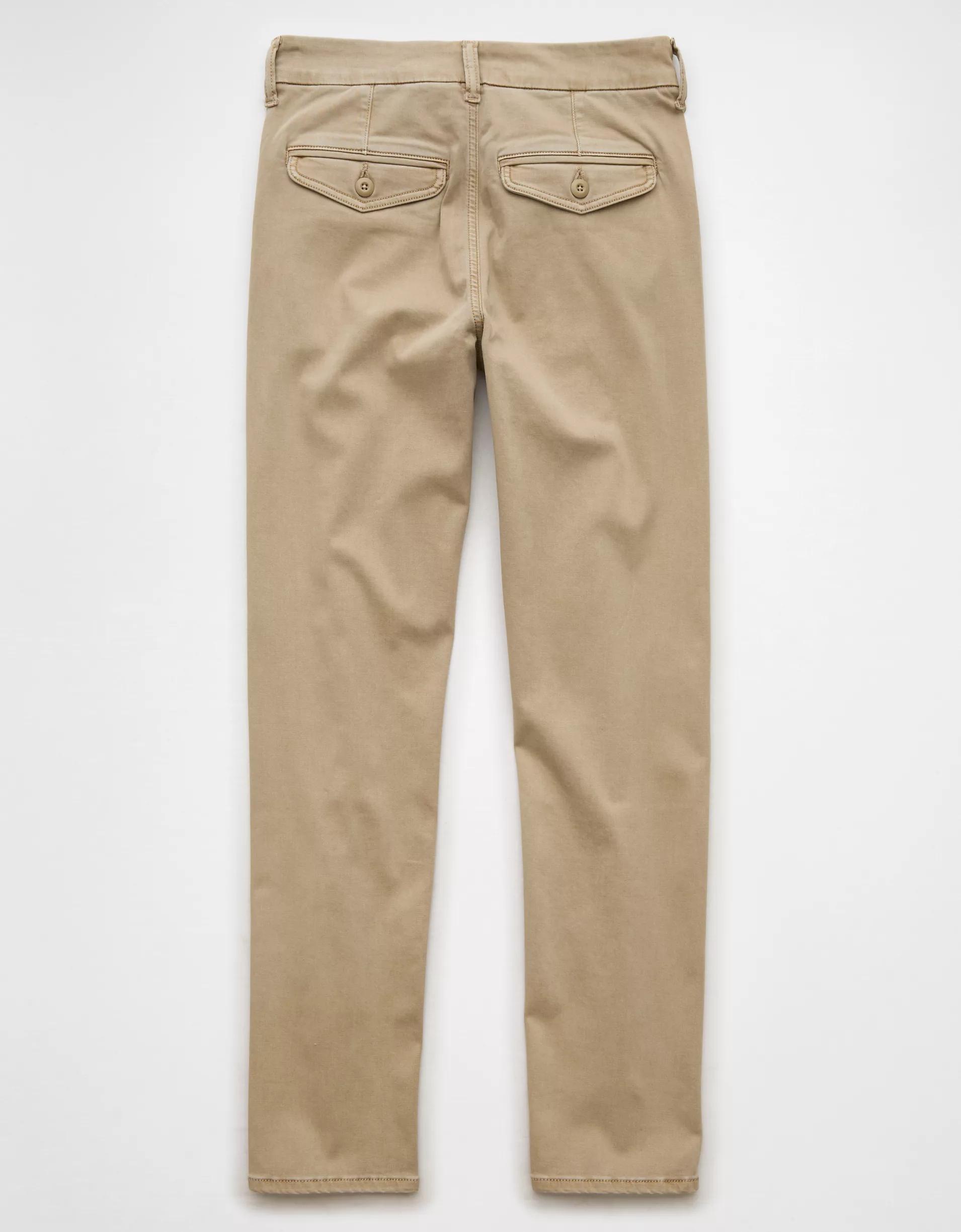 AE Stretch Super High-Waisted Straight Trouser Product Image