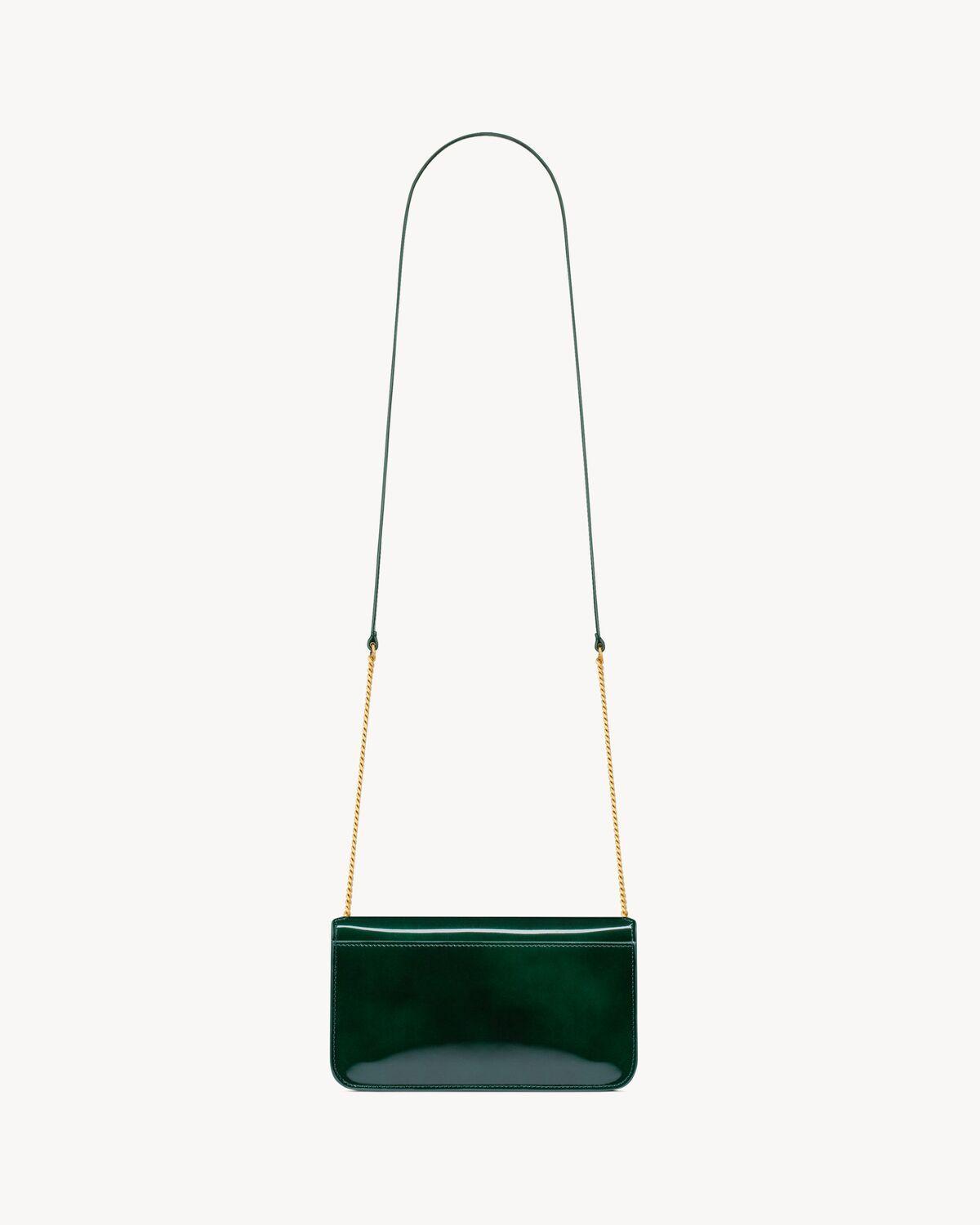 CASSANDRE phone holder in smooth leather | Saint Laurent | YSL.com Product Image