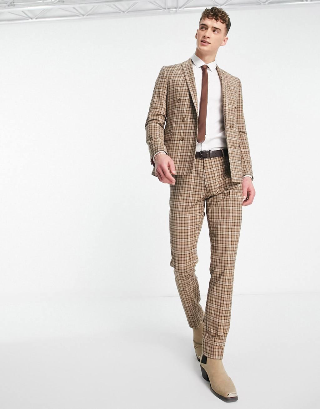 Twisted Tailor mepstead double breasted suit jacket Product Image