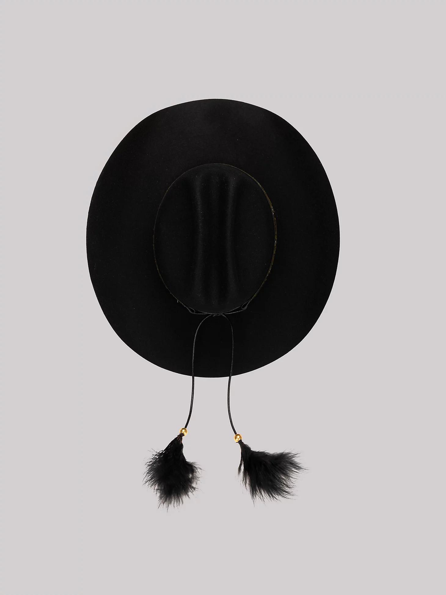 Women's Embroidered Band with Tassels Cowboy Hat | Women's ACCESSORIES | Wrangler® Product Image