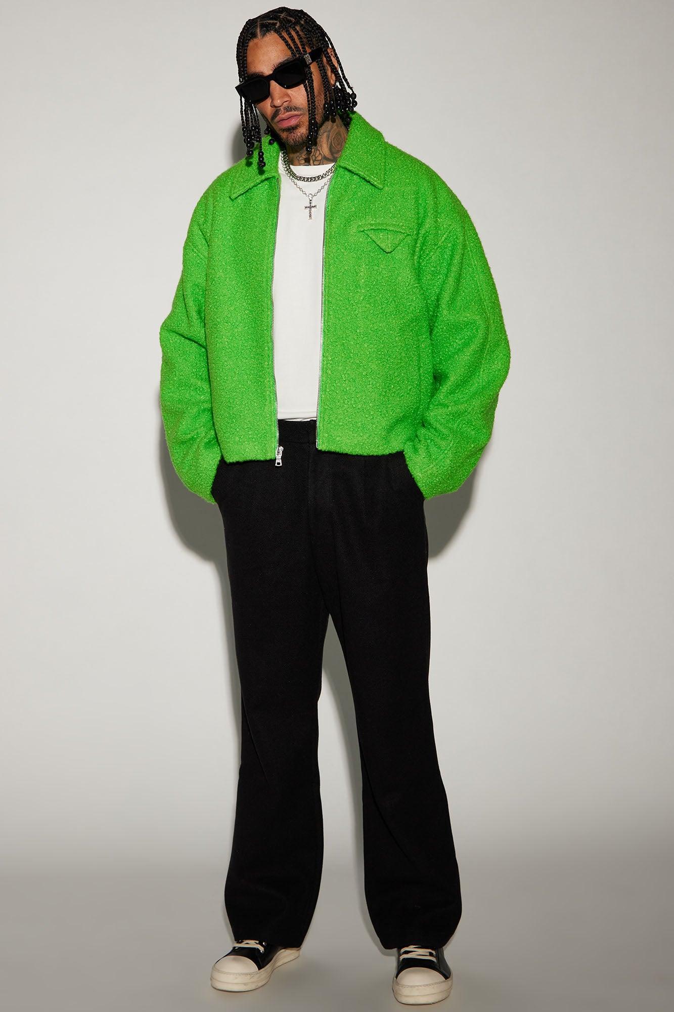 Madrona Drive Cropped Jacket - Green Product Image