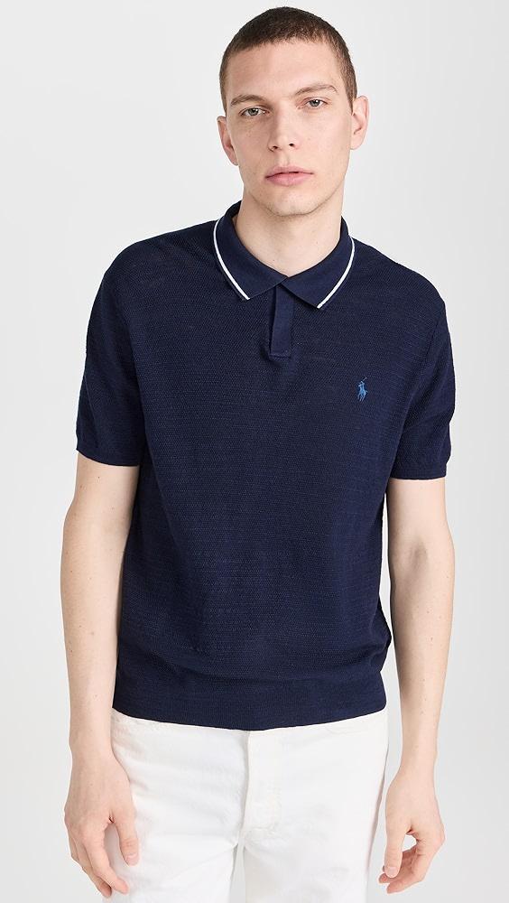 Polo Ralph Lauren Cotton Linen Sweater Polo | Shopbop Product Image