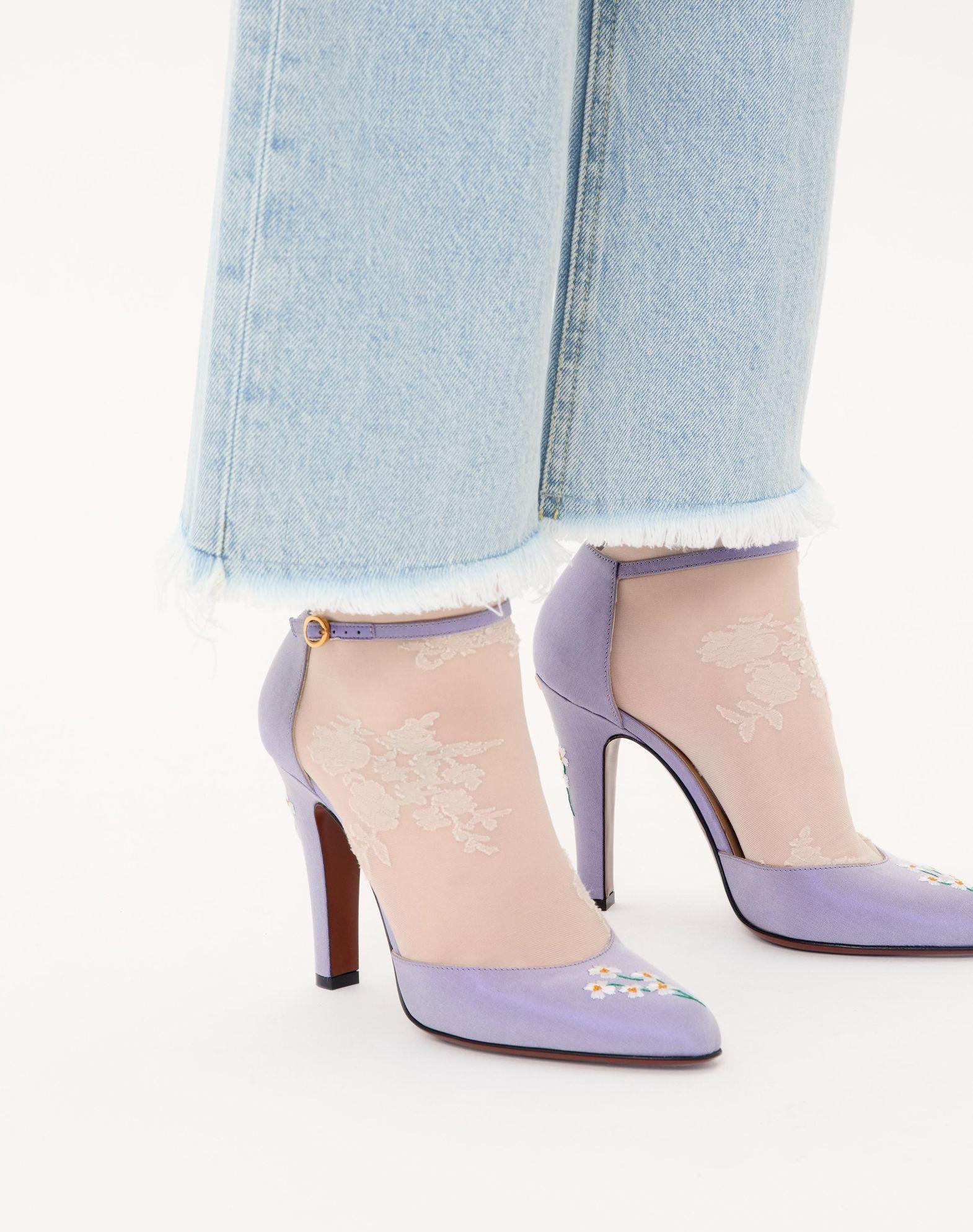 Leather Midi Skirt Product Image