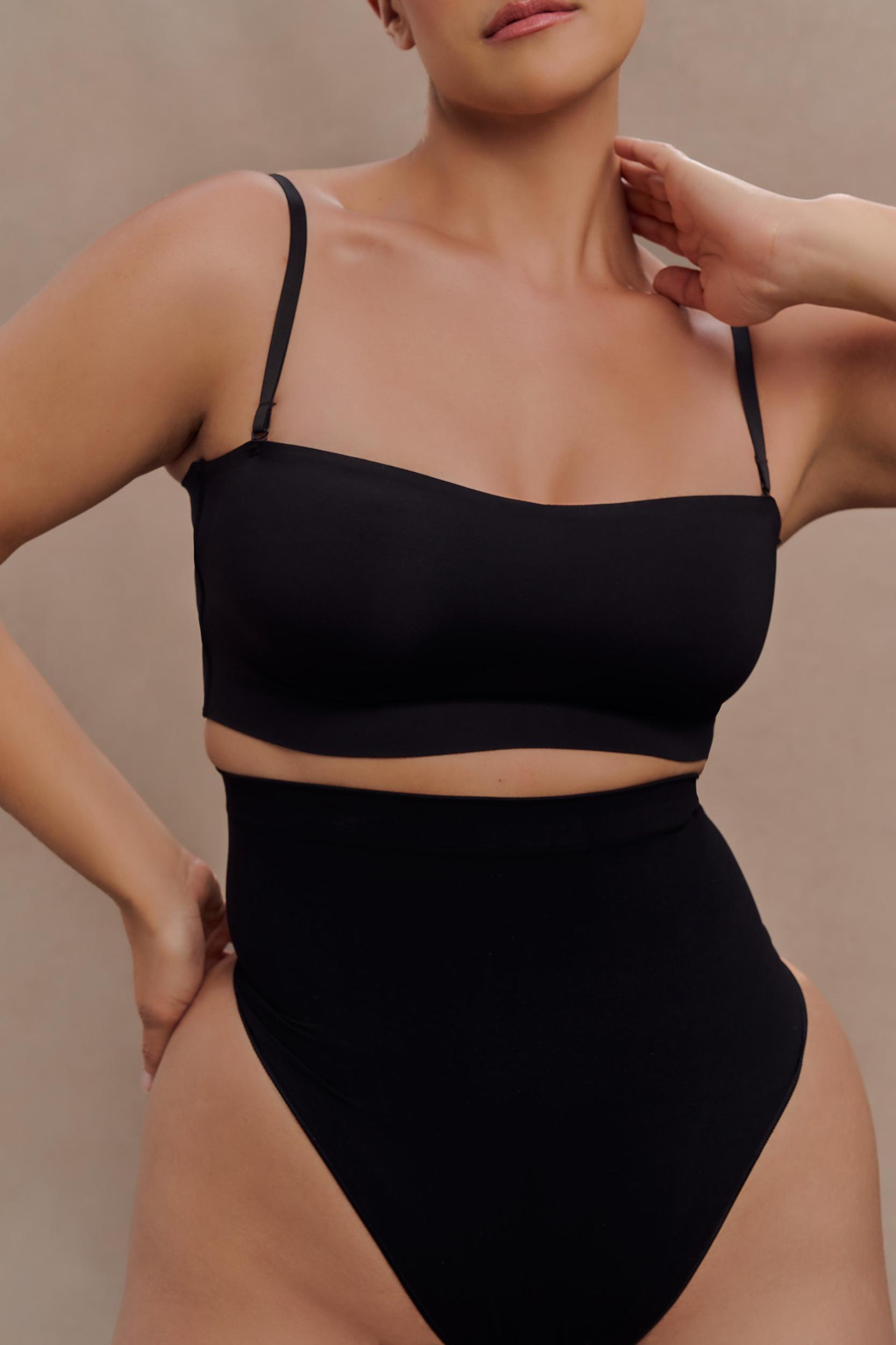 Saria High Waist Shapewear Briefs - Espresso Product Image