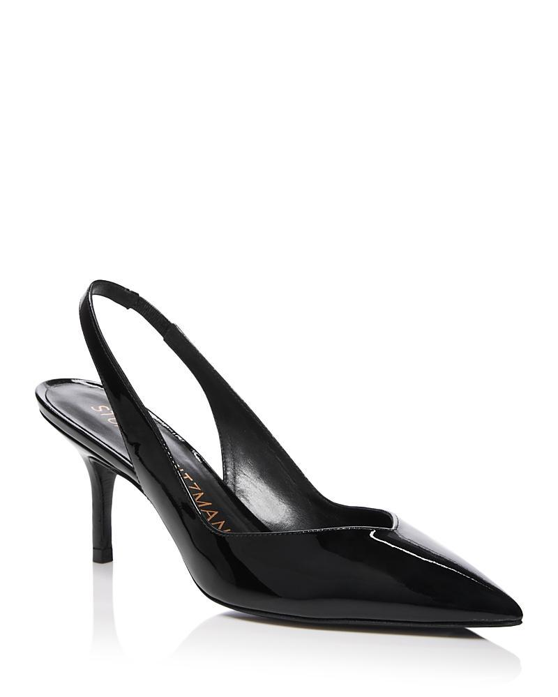 Womens Eva 75MM Patent Leather Slingback Pumps Product Image