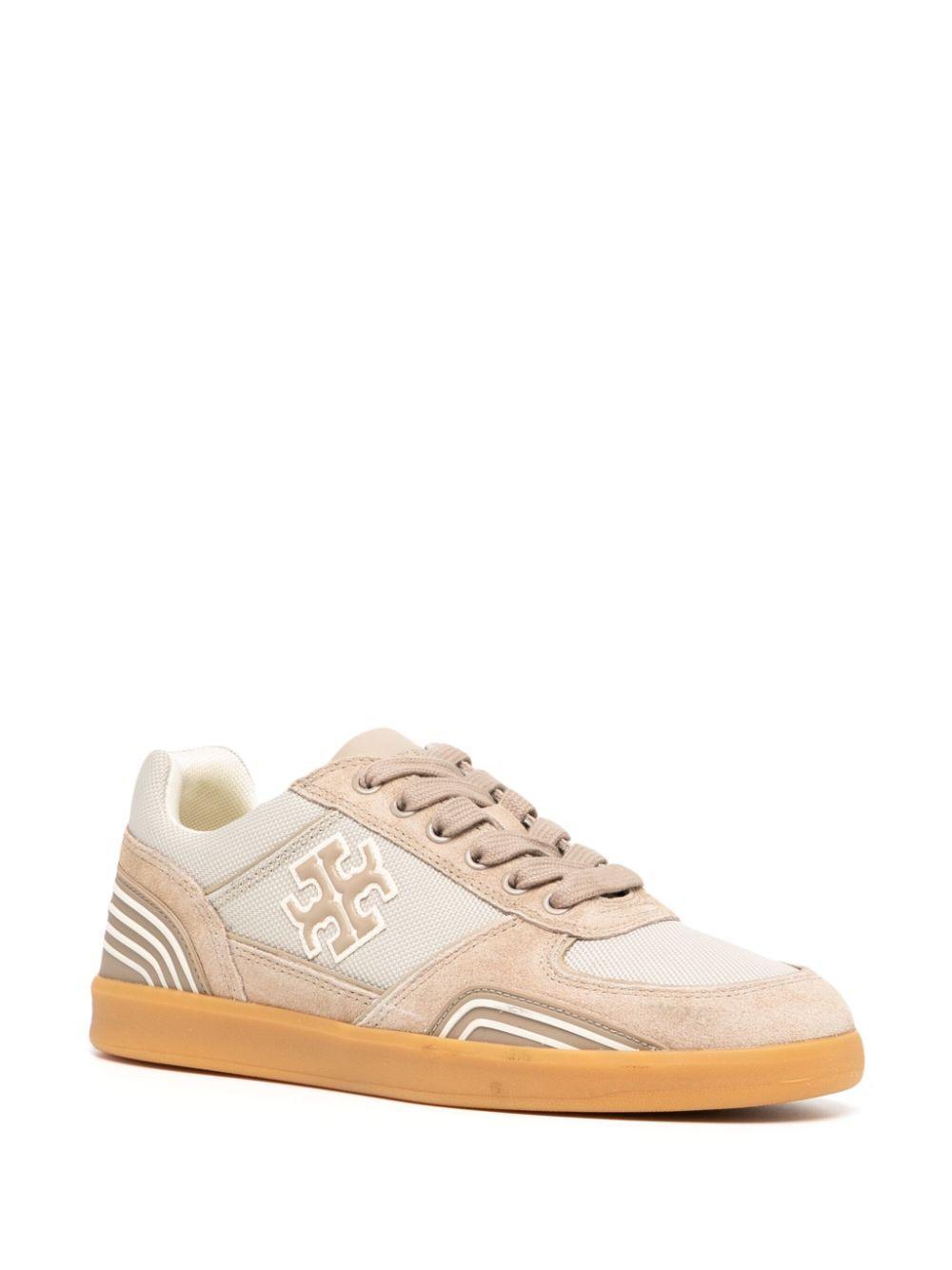 TORY BURCH Clover Court Sneakers Avola/warm Avola In Nude Product Image