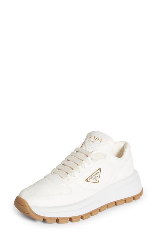 Leather Logo Runner Sneakers Product Image