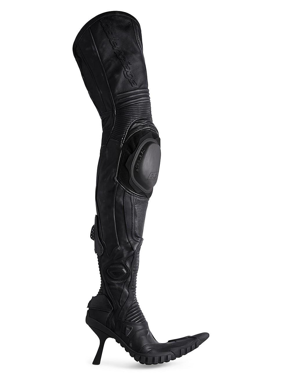 Womens Biker 90MM Over-the-Knee Boots Product Image