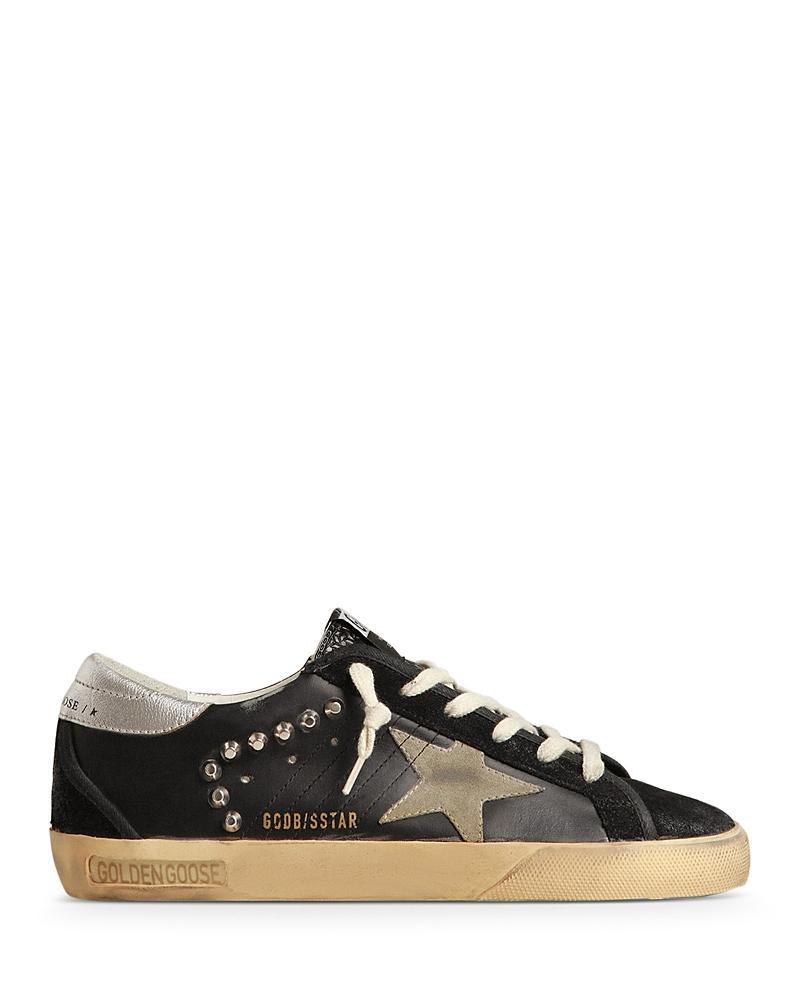 Golden Goose Womens Super-Star Low Top Sneakers Product Image