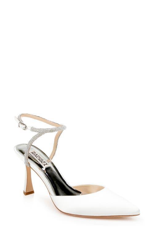 Badgley Mischka Kamilah Pumps Soft White 11 Product Image