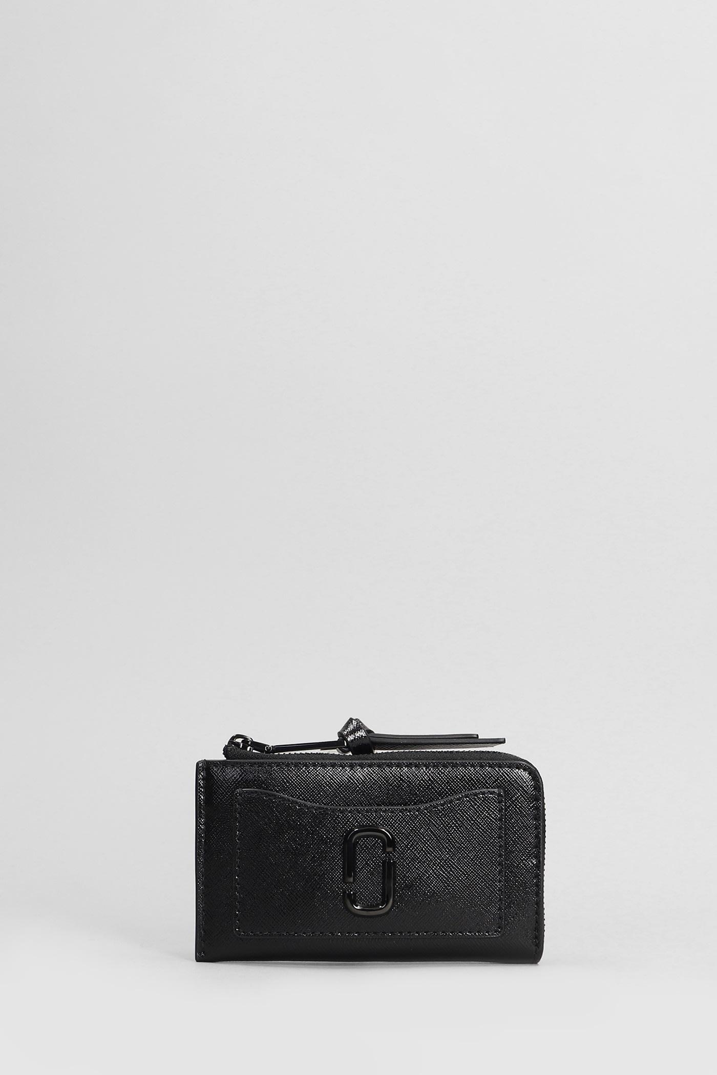 MARC JACOBS The Top Zip Multi Wallet In Black Product Image