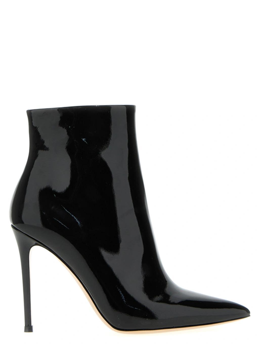 Dunn Leather Ankle Boots In Black Product Image