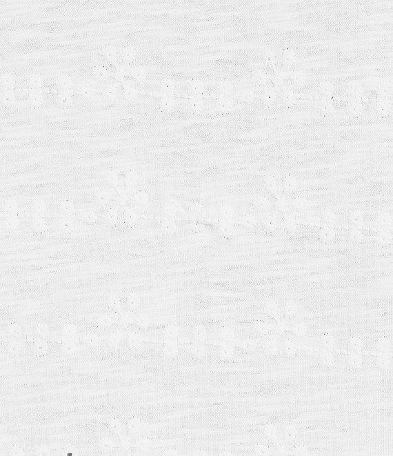 Allison Daley Plus Size Short Sleeve Keyhole Neck Knit Top Product Image