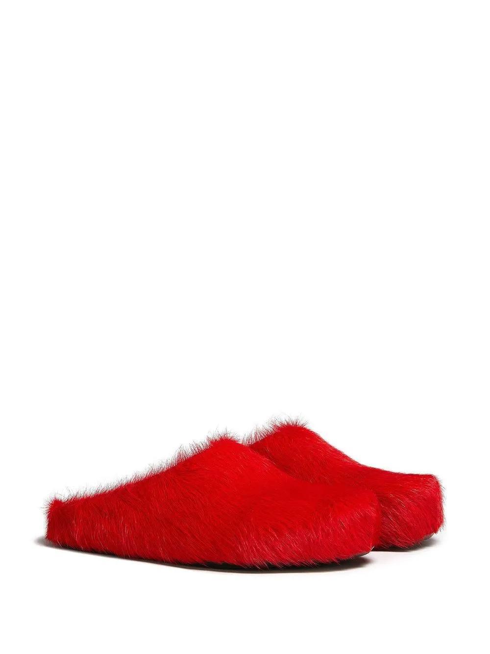 Fussbet Sabot calf-hair slippers Product Image