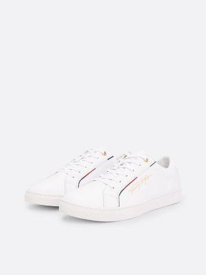 Tommy Signature Leather Sneaker Product Image