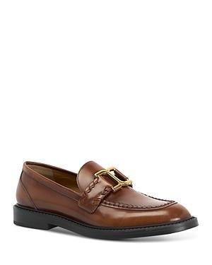 Marcie Leather Chain Loafers Product Image