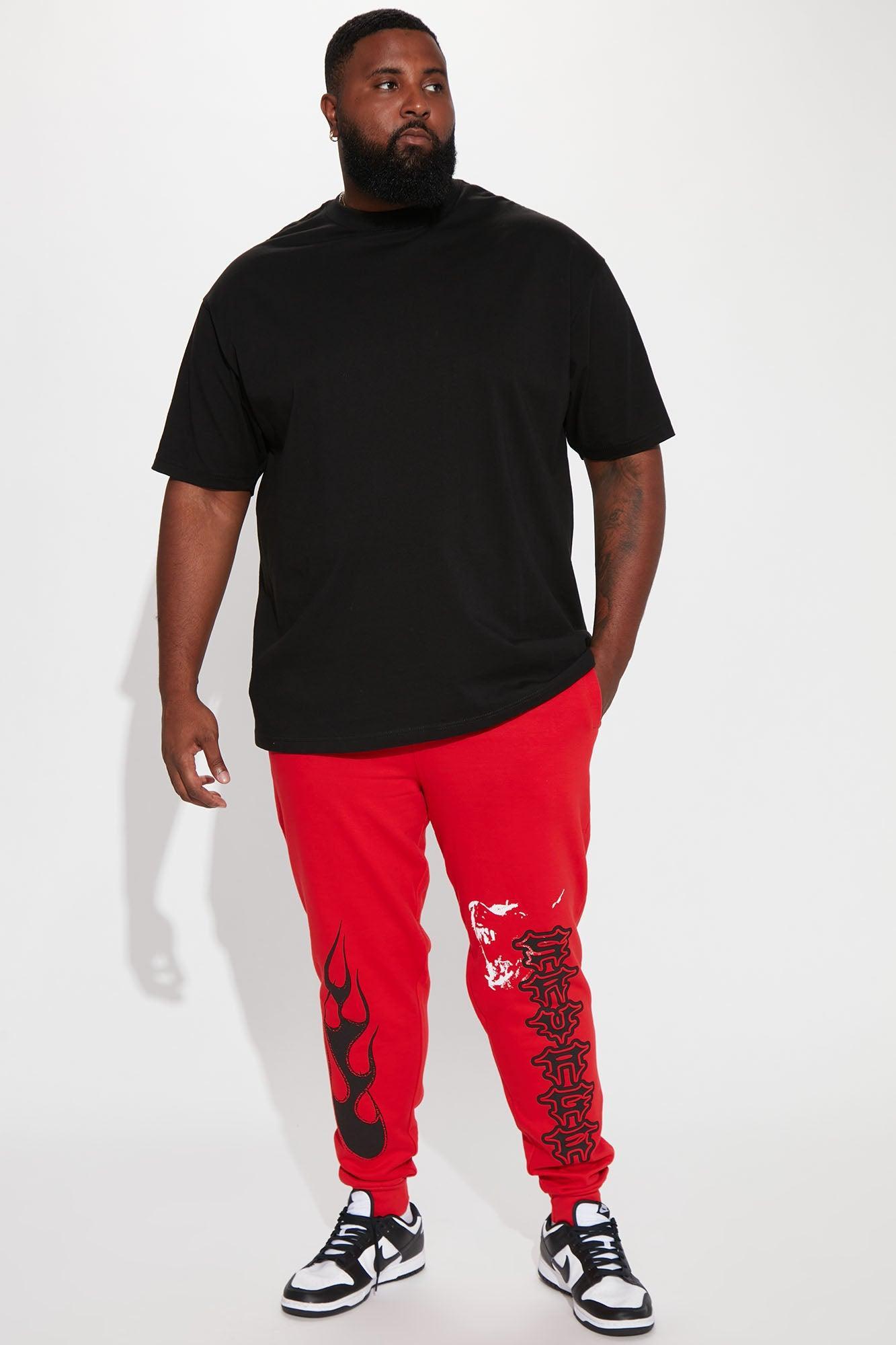 Oversized Heavyweight Short Sleeve Tee - Black Product Image