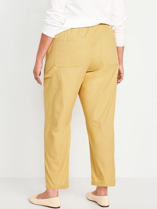 High-Waisted Pulla Utility Pants Product Image