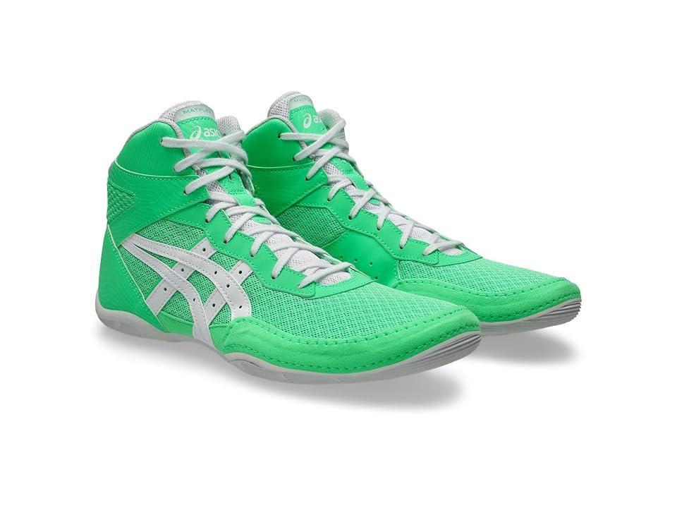 ASICS Men's Matflex 7 Wrestling Shoe (New Leaf/White) Men's Shoes Product Image