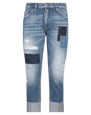 DSQUARED2 Man Jeans Blue Size 36 Cotton Product Image