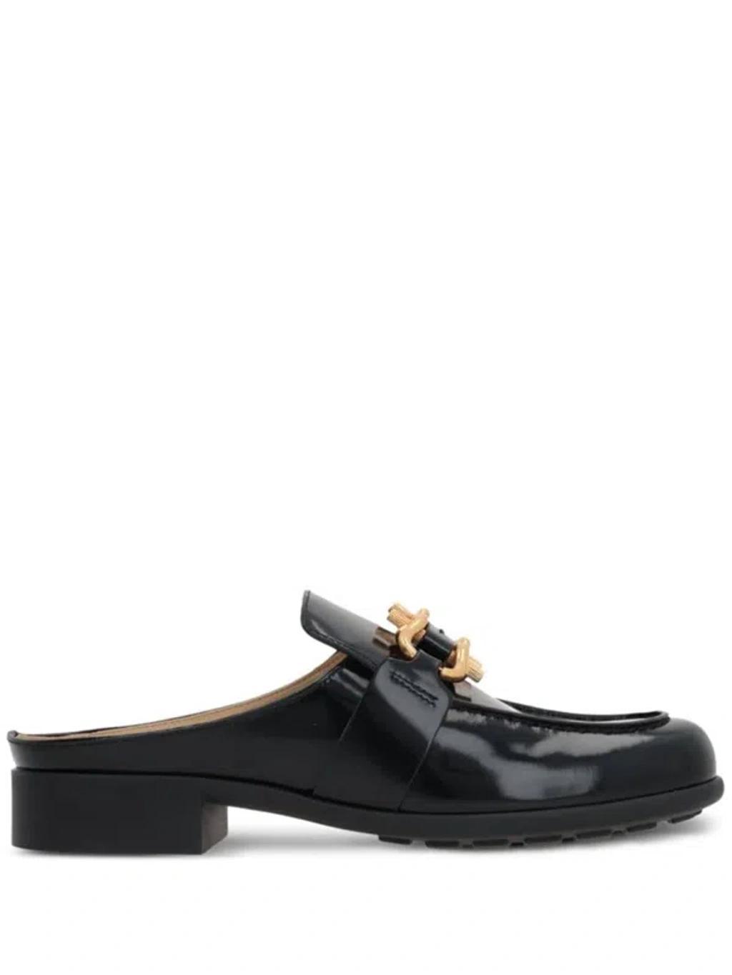 Monsieur Bit Loafer Mule In Black Product Image