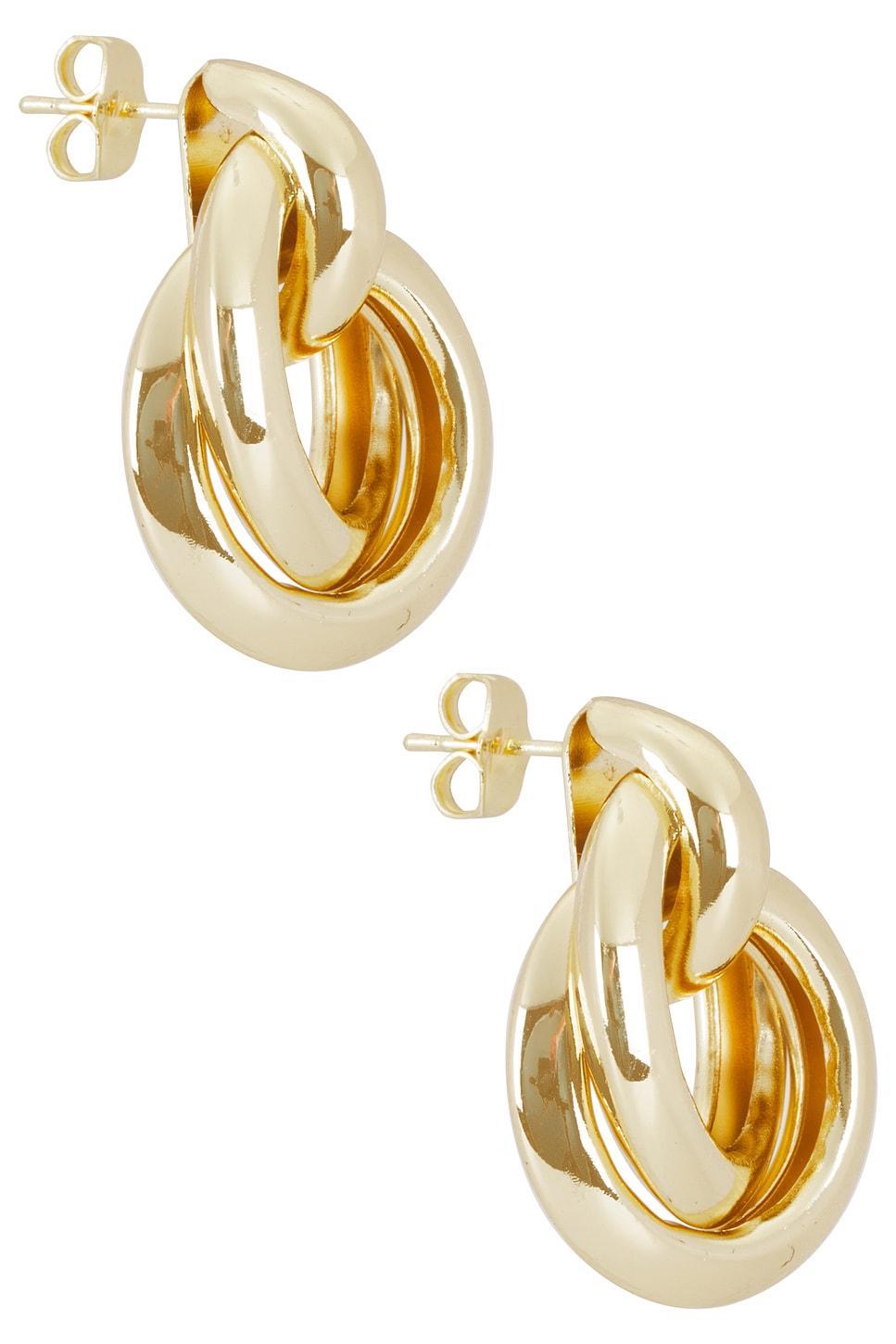 Kikki Knot Earrings Natalie B Jewelry Product Image