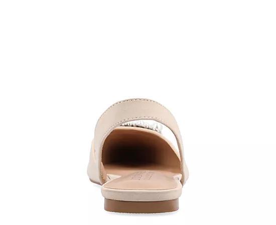 Journee Hannae Women's Flats, Size: 8.5, Beige Product Image