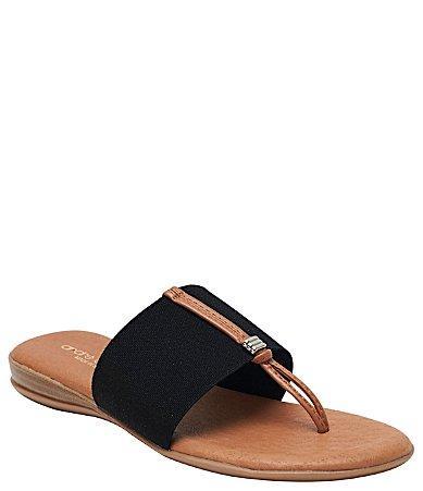 Andre Assous Nice Stretch Thong Sandals Product Image