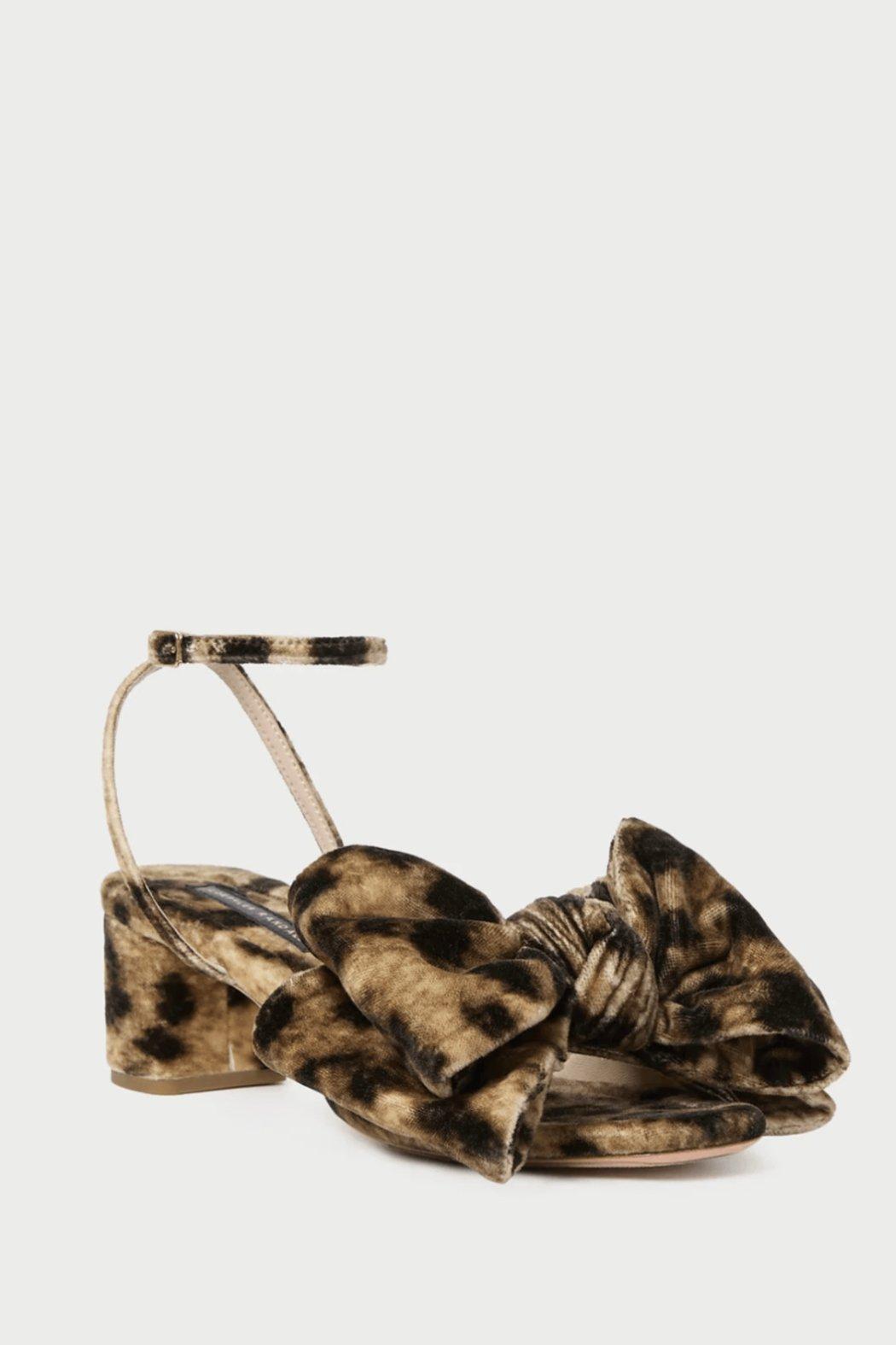 Carmen Leopard Bow-Sandal Product Image