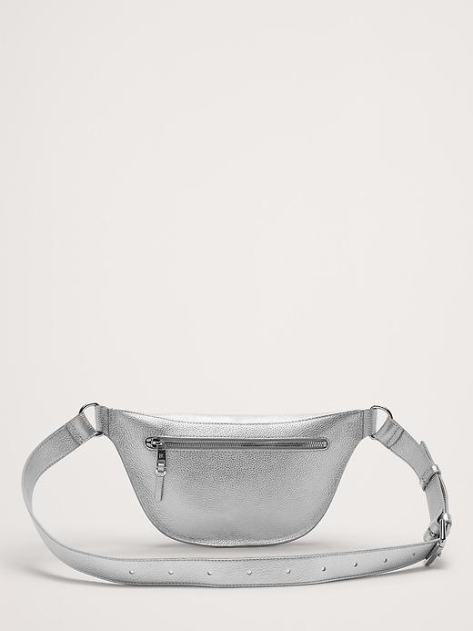 Metallic Leather Belt Bag Product Image