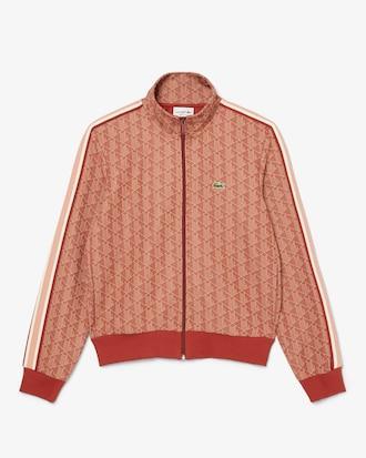 Paris Zip-Up Jacquard Track Jacket Product Image