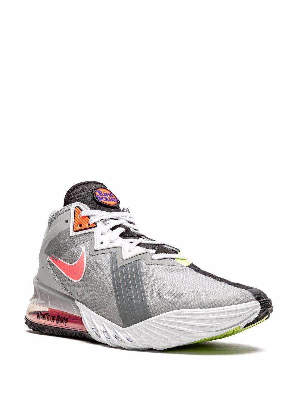 X Space Jam Lebron Xviii Low Sneakers In Grey Product Image