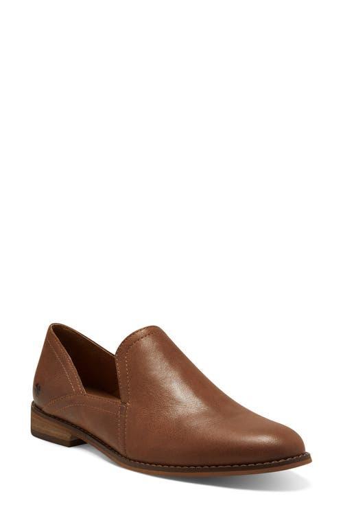 Lucky Brand Womens Ellopy Cutout Flat Loafers Product Image