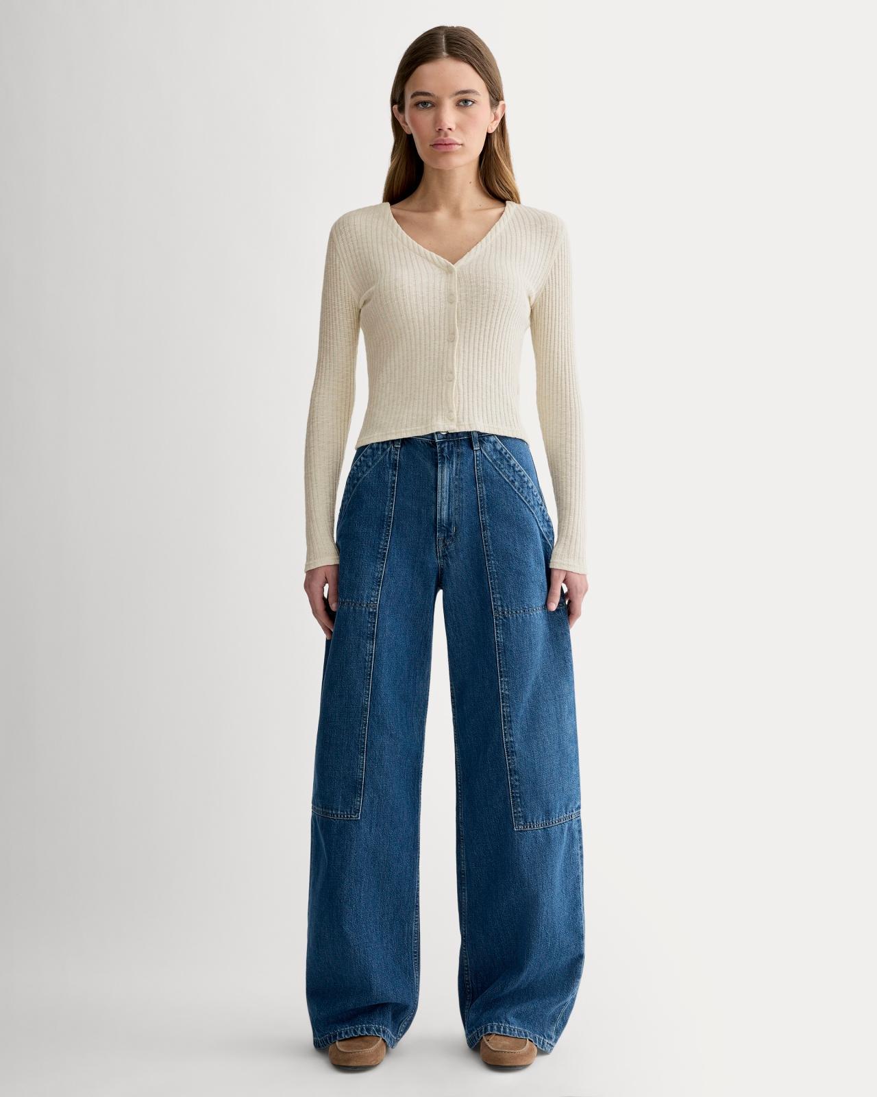 Womens Cozy Rib Cardigan by Everlane Product Image
