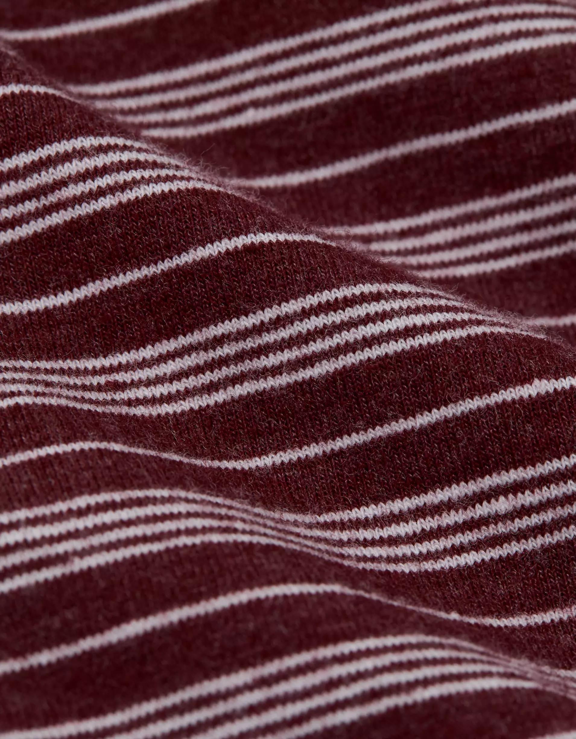 AE 24/7 Club Logo Striped Polo Shirt Product Image