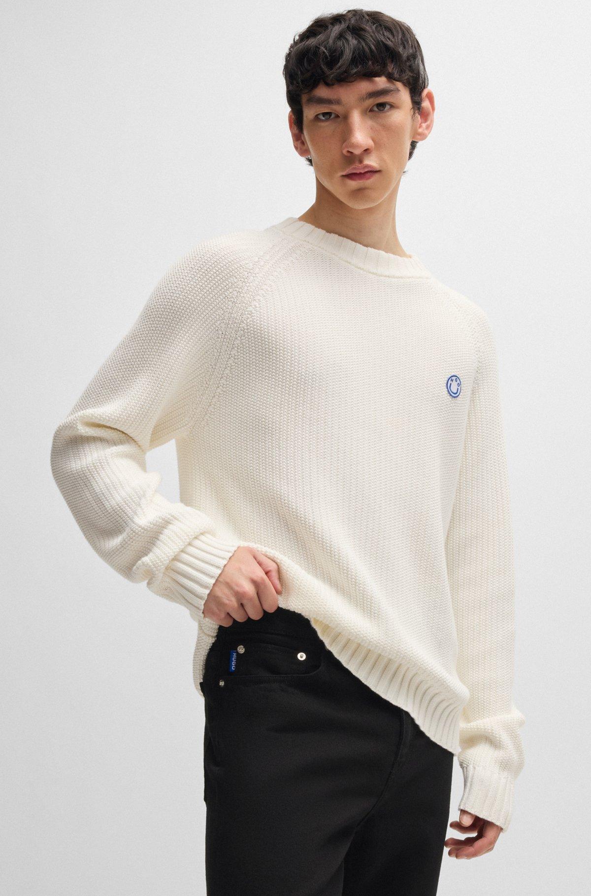 Black slim-fit jeans in stretch denim Product Image