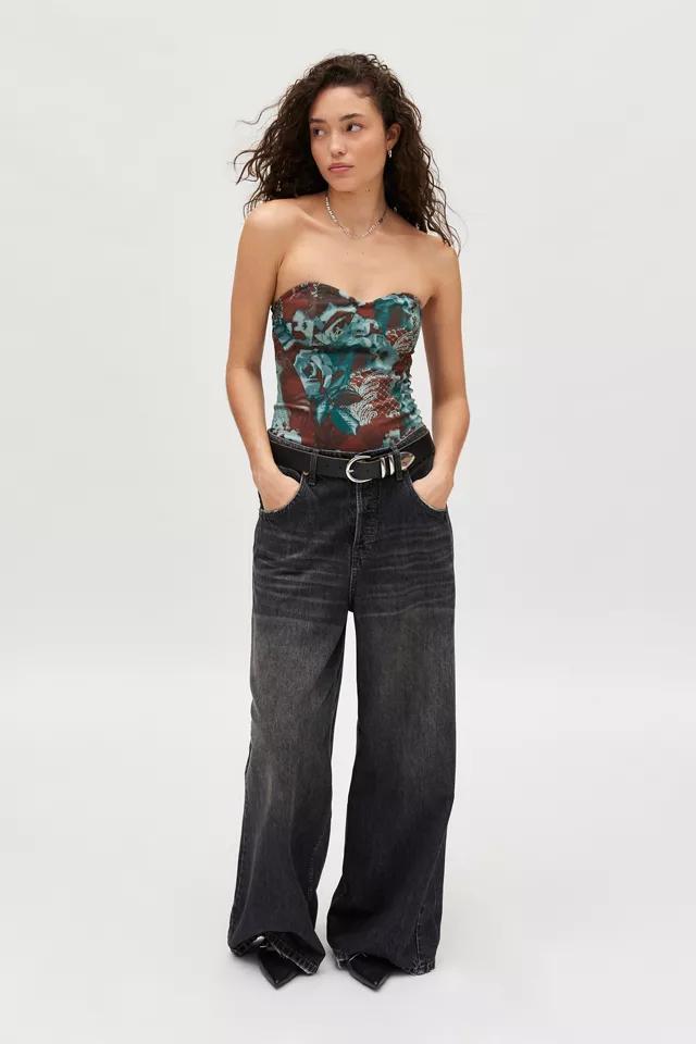 Silence + Noise Jessa Printed Tube Top Womens at Urban Outfitters Product Image