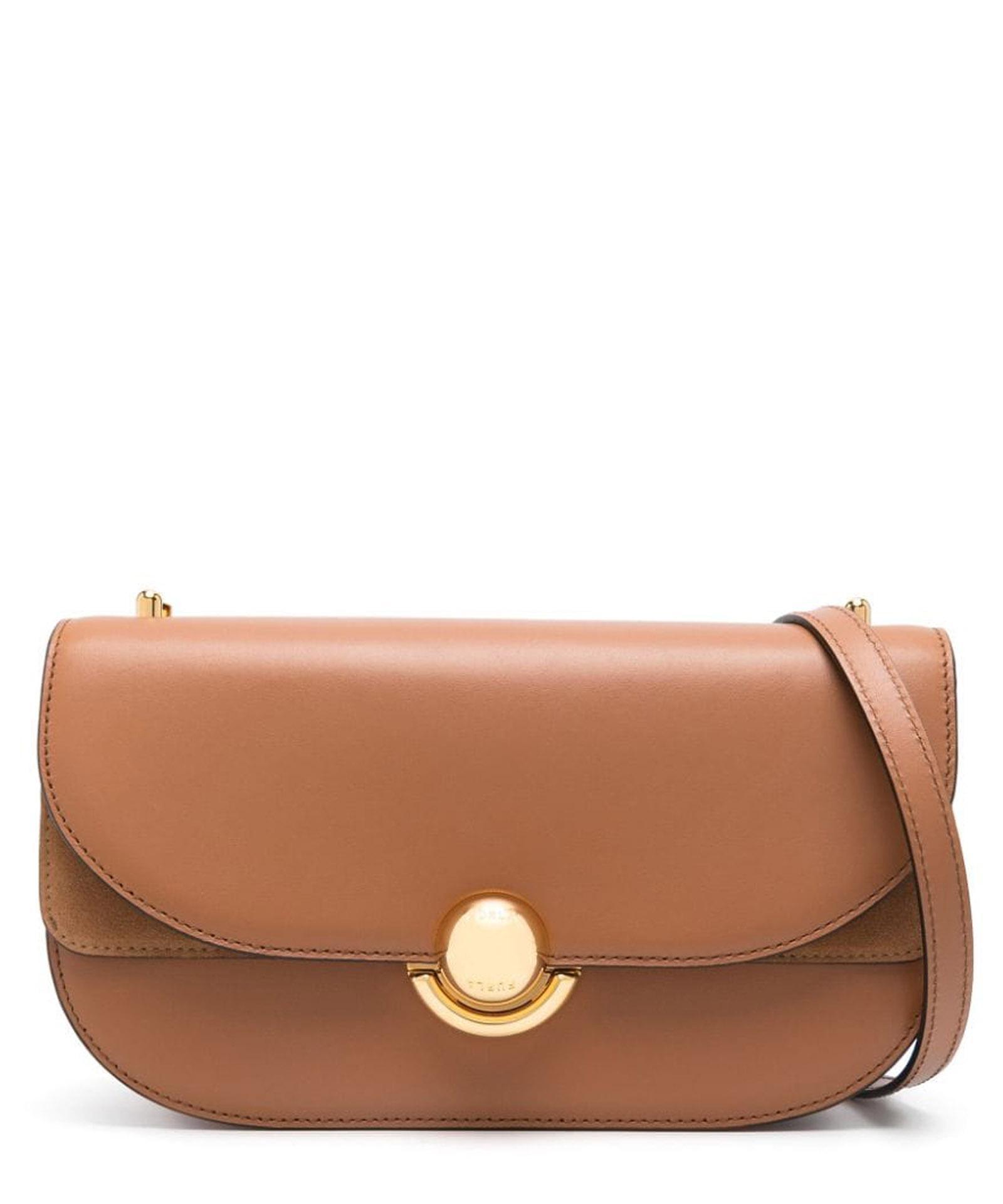 FURLA Sfera Crossbody Bag In Brown Product Image