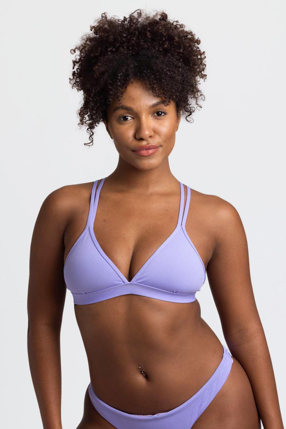 Shara Bikini Top - Lavender Female Product Image