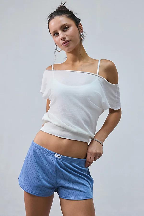Out From Under Shot Caller Sporty Mesh Micro Short Womens at Urban Outfitters Product Image
