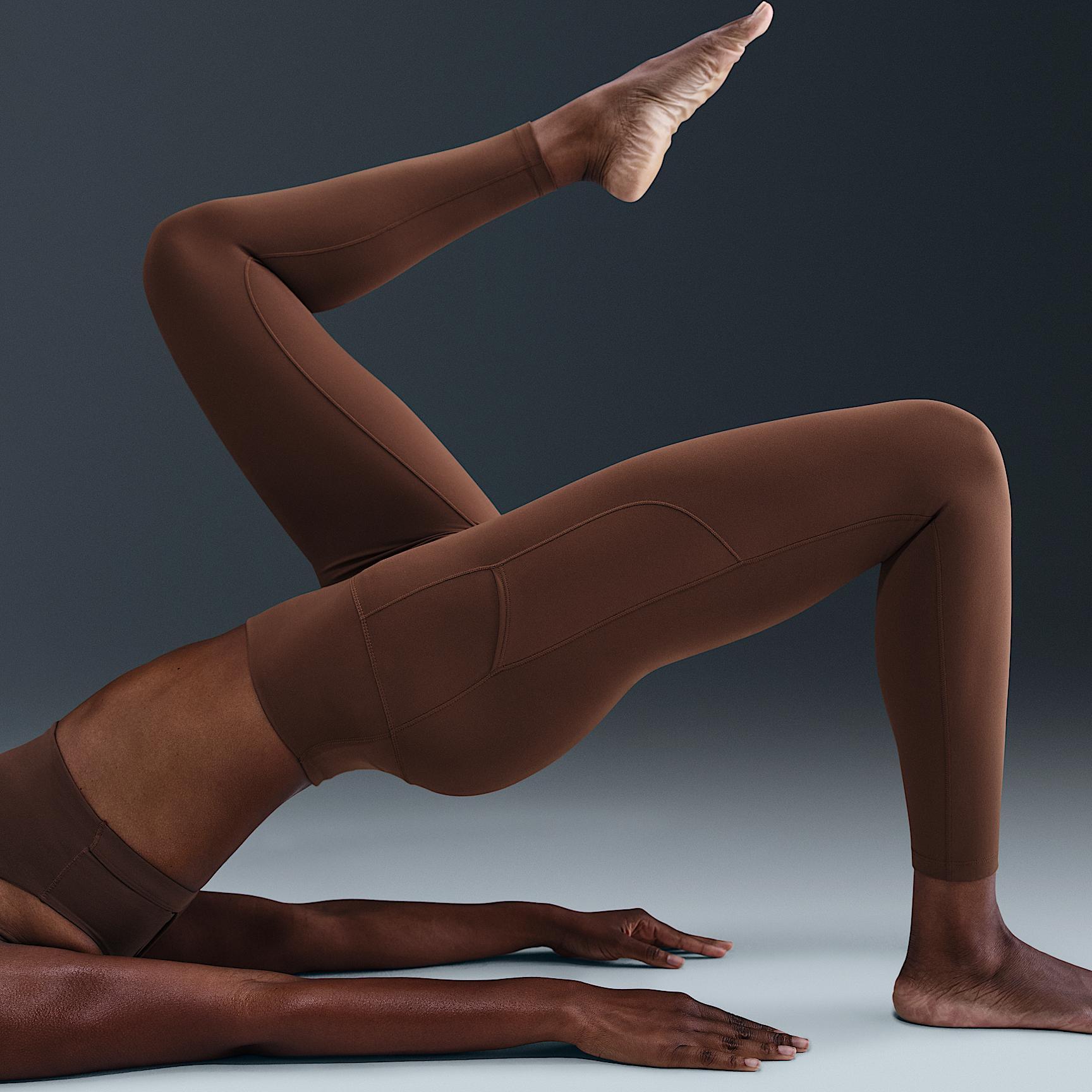 Nike Womens One High-Waisted 7/8 Leggings with Pockets | FN3241-017 Product Image