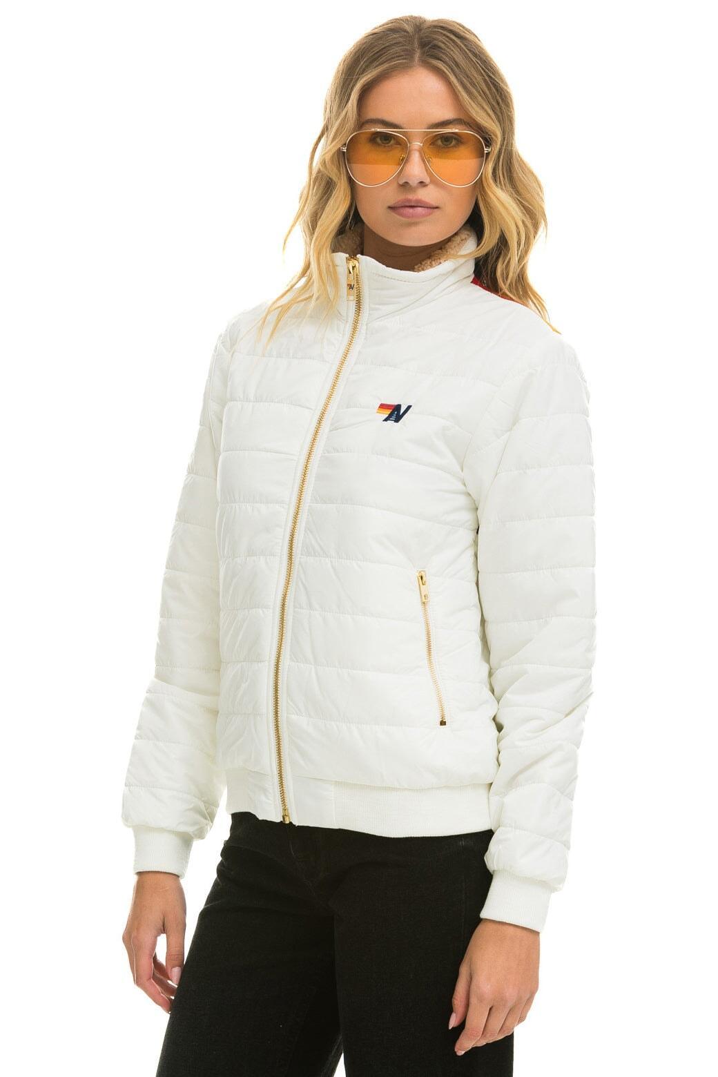 SUNBURST JACKET - WHITE Female Product Image