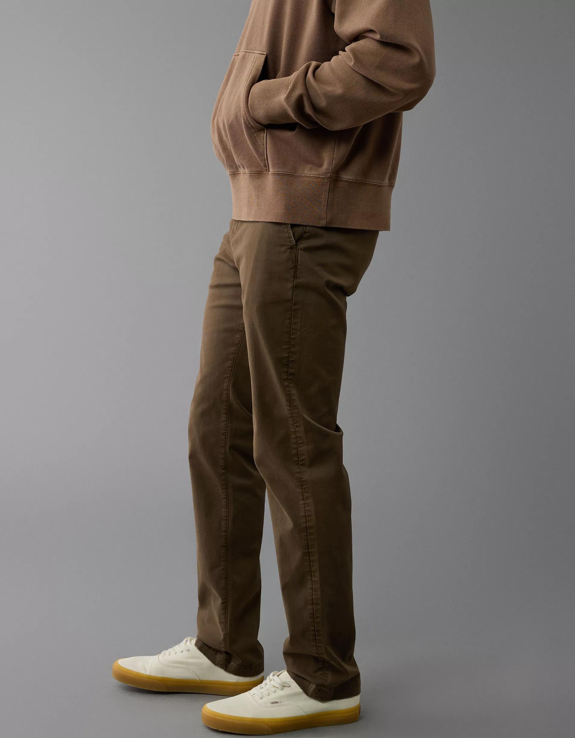 AE Flex Original Straight Lived-In Khaki Pant Product Image