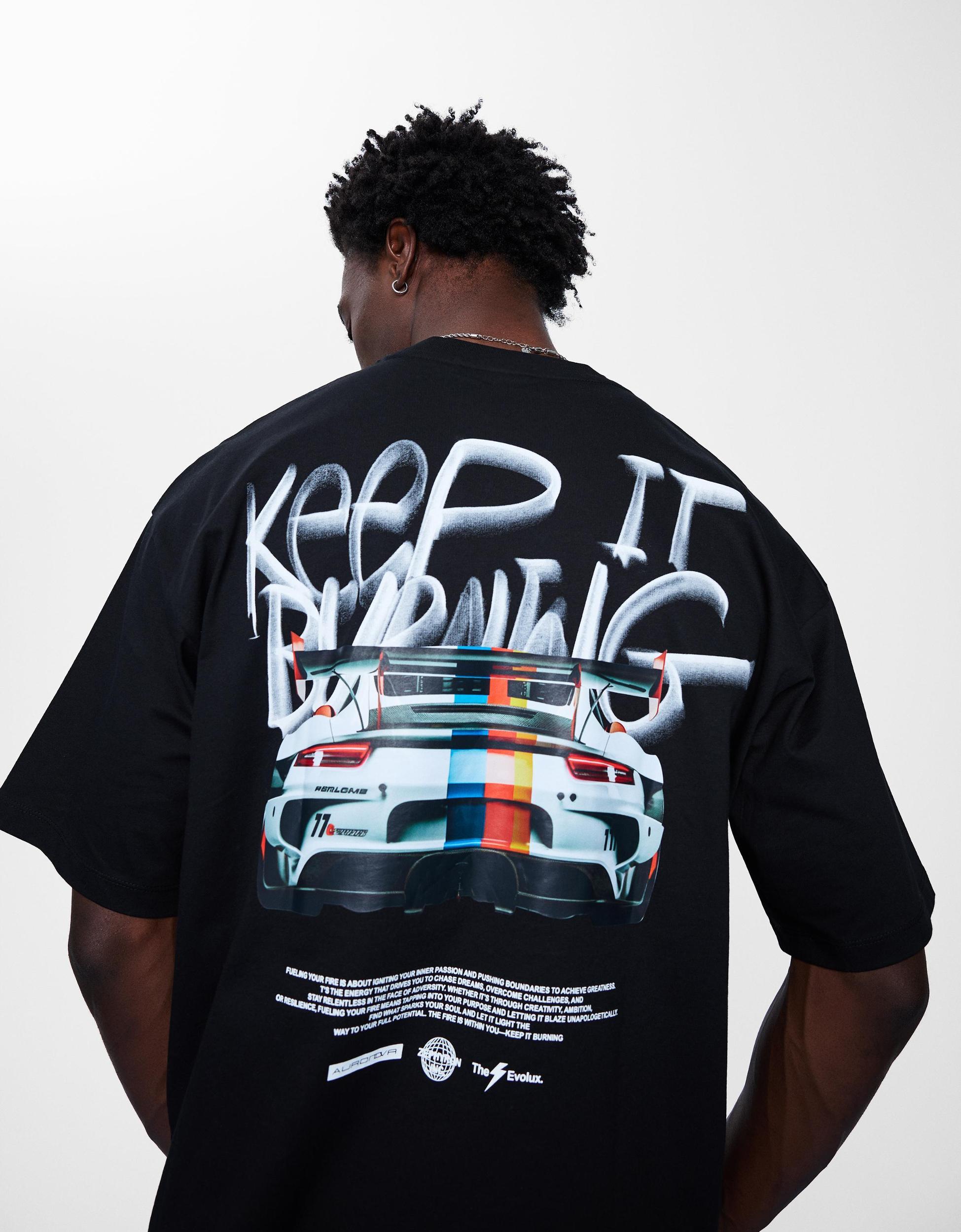 Short sleeve T-shirt with print Product Image