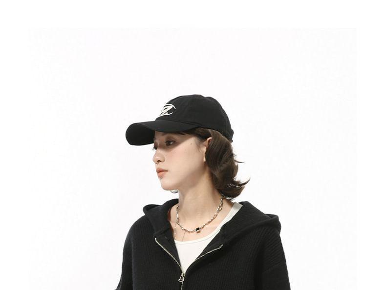 Ribbed Hooded Zip Cardigan Product Image