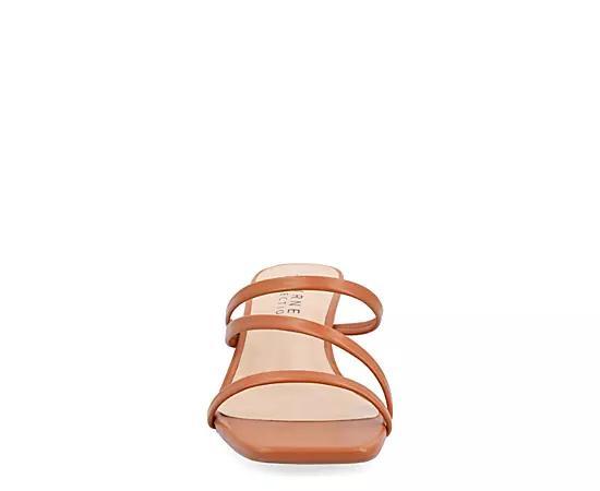 Journee Takarah Women's Wedge Sandals, Size: 11, Brown Product Image