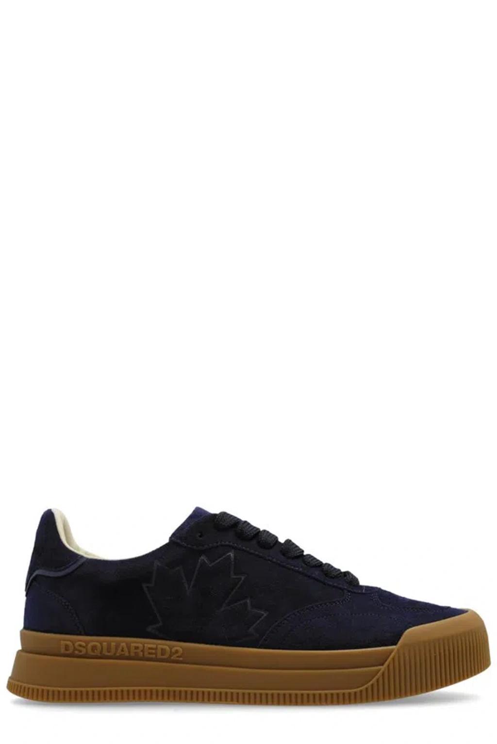 DSQUARED2 Logo Embossed Lace In Navy Product Image