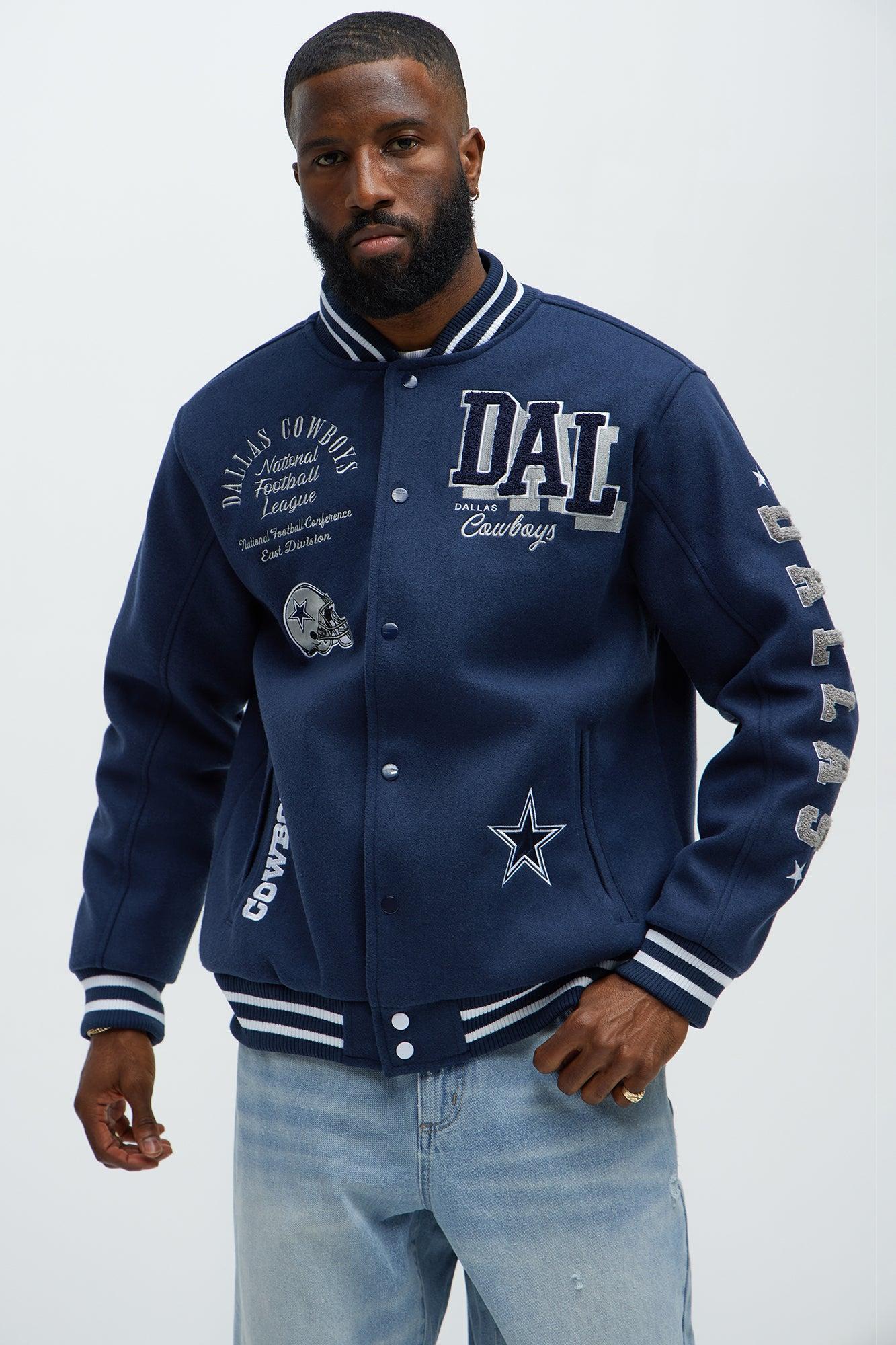 Cowboys Touchdown Jacket - Navy Product Image