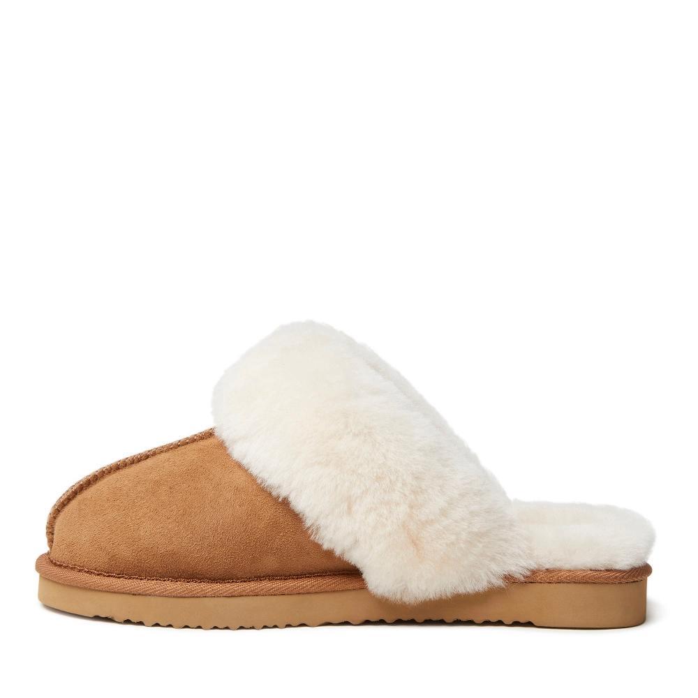 Fireside By Dearfoams Women's Sydney Genuine Shearling Scuff Slipper Product Image