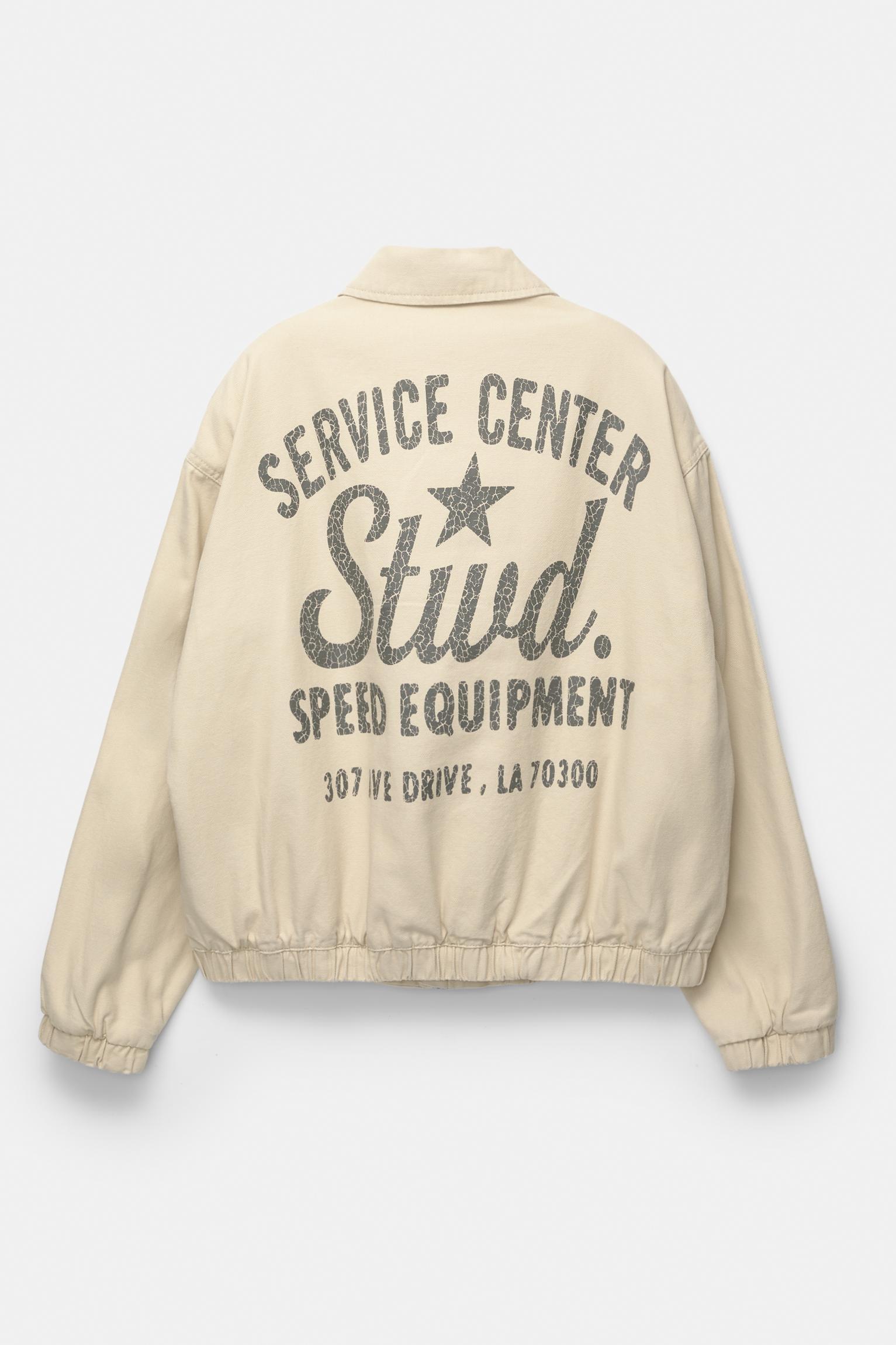 Lightweight STWD cotton jacket Product Image